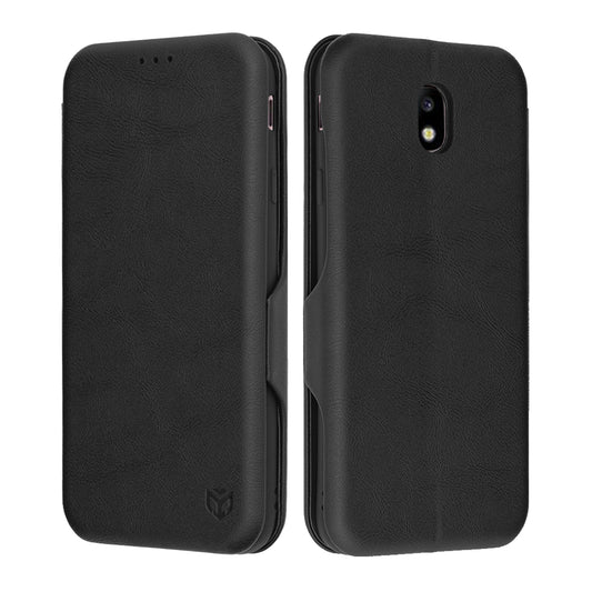 Hoes voor Samsung Galaxy J7 (2017) J730, Techsuit, Safe Wallet Plus, Zwart