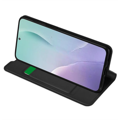 Hoes voor Samsung Galaxy M56 M566, Techsuit, Magskin Book, Zwart
