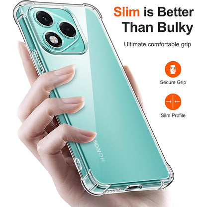 Hoes voor Samsung Galaxy M56 M566, Techsuit, Schokbestendig Helder, Transparant