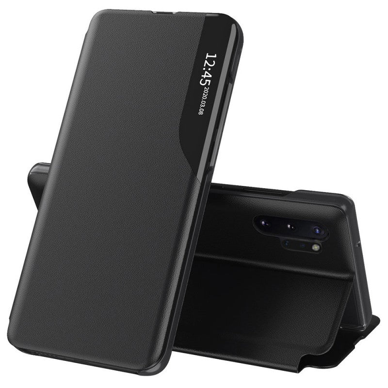 Hoes voor Samsung Galaxy Note 10+ 5G N976 / Note 10+ N975, Techsuit, eFold, Zwart