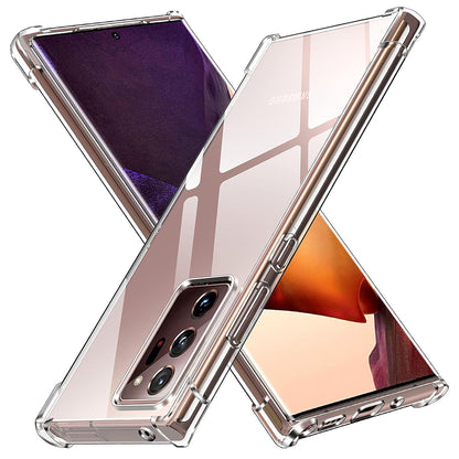 Hoesje voor Samsung Galaxy Note 20 Ultra 5G N986 / Note 20 Ultra N985, Techsuit, Schokbestendig Helder, Transparant