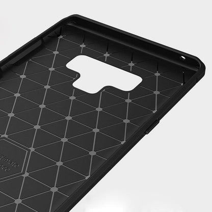 Hoes voor Samsung Galaxy Note 9 N960, Techsuit, Carbon, Zwart