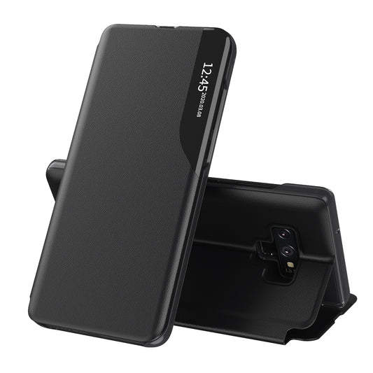 Hoes voor Samsung Galaxy Note 9 N960, Techsuit, eFold, Zwart