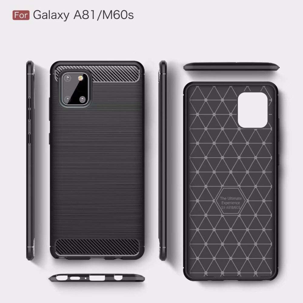 Case for Samsung Galaxy Note10 Lite N770, Techsuit, Carbon, Black