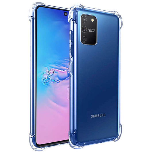 Hoes voor Samsung Galaxy S10 Lite G770, Techsuit, Schokbestendig Helder, Transparant