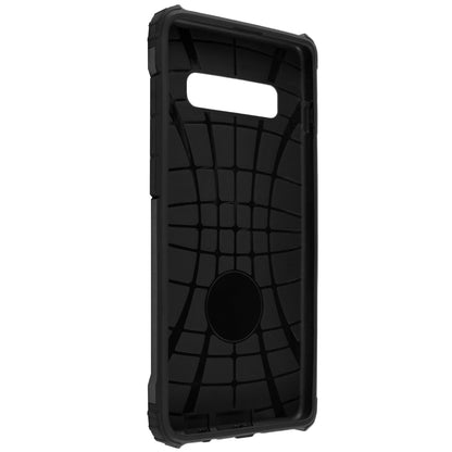 Hoes voor Samsung Galaxy S10+ G975, Techsuit, Hybrid Armor, Zwart