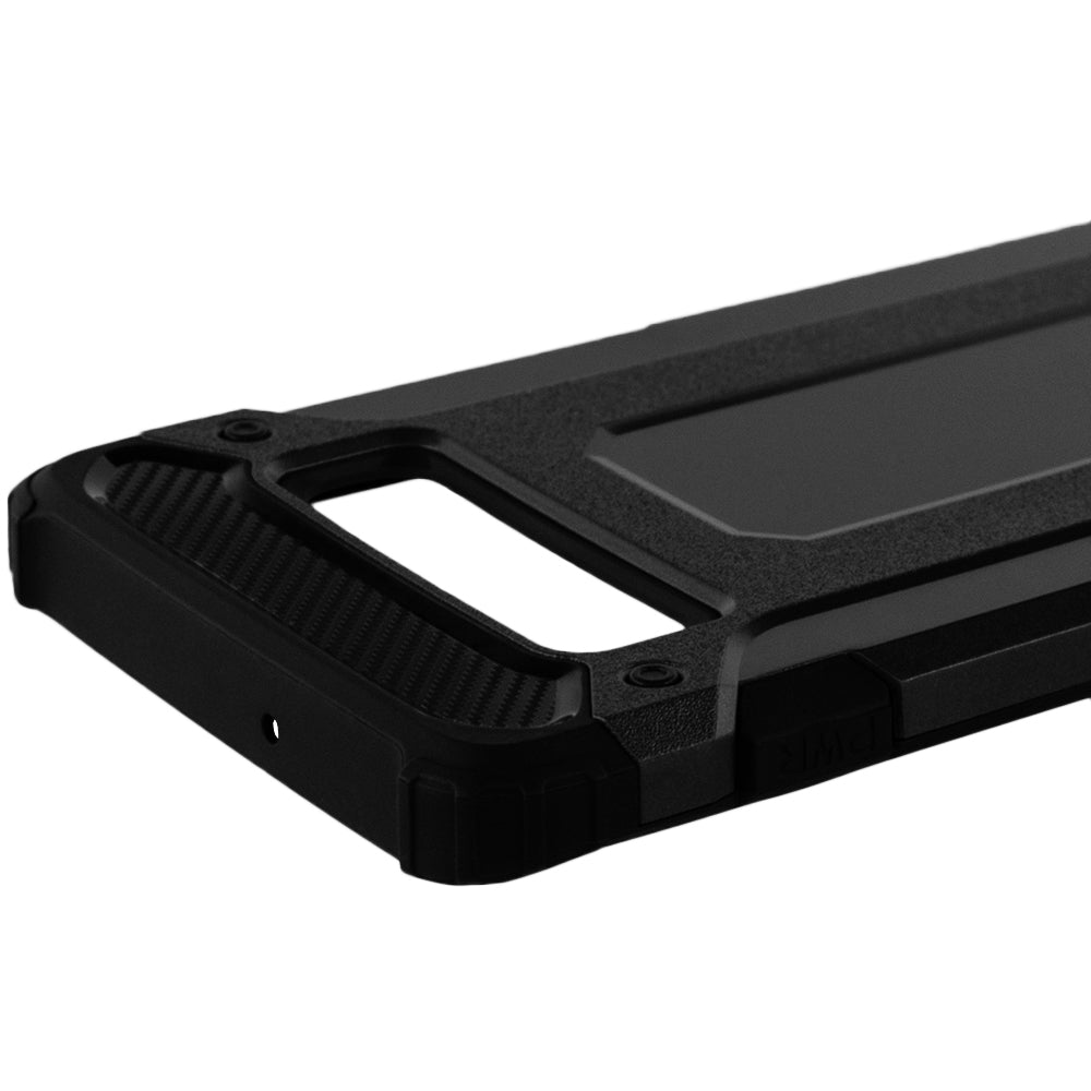 Hoes voor Samsung Galaxy S10+ G975, Techsuit, Hybrid Armor, Zwart
