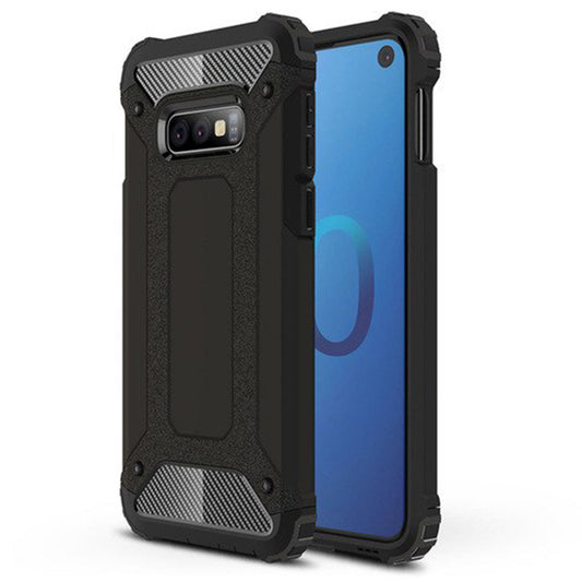 Hoes voor Samsung Galaxy S10e G970, Techsuit, Hybrid Armor, Zwart