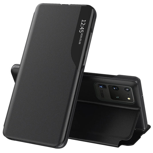 Hoes voor Samsung Galaxy S20 Ultra 5G G988 / S20 Ultra G988, Techsuit, eFold, Zwart