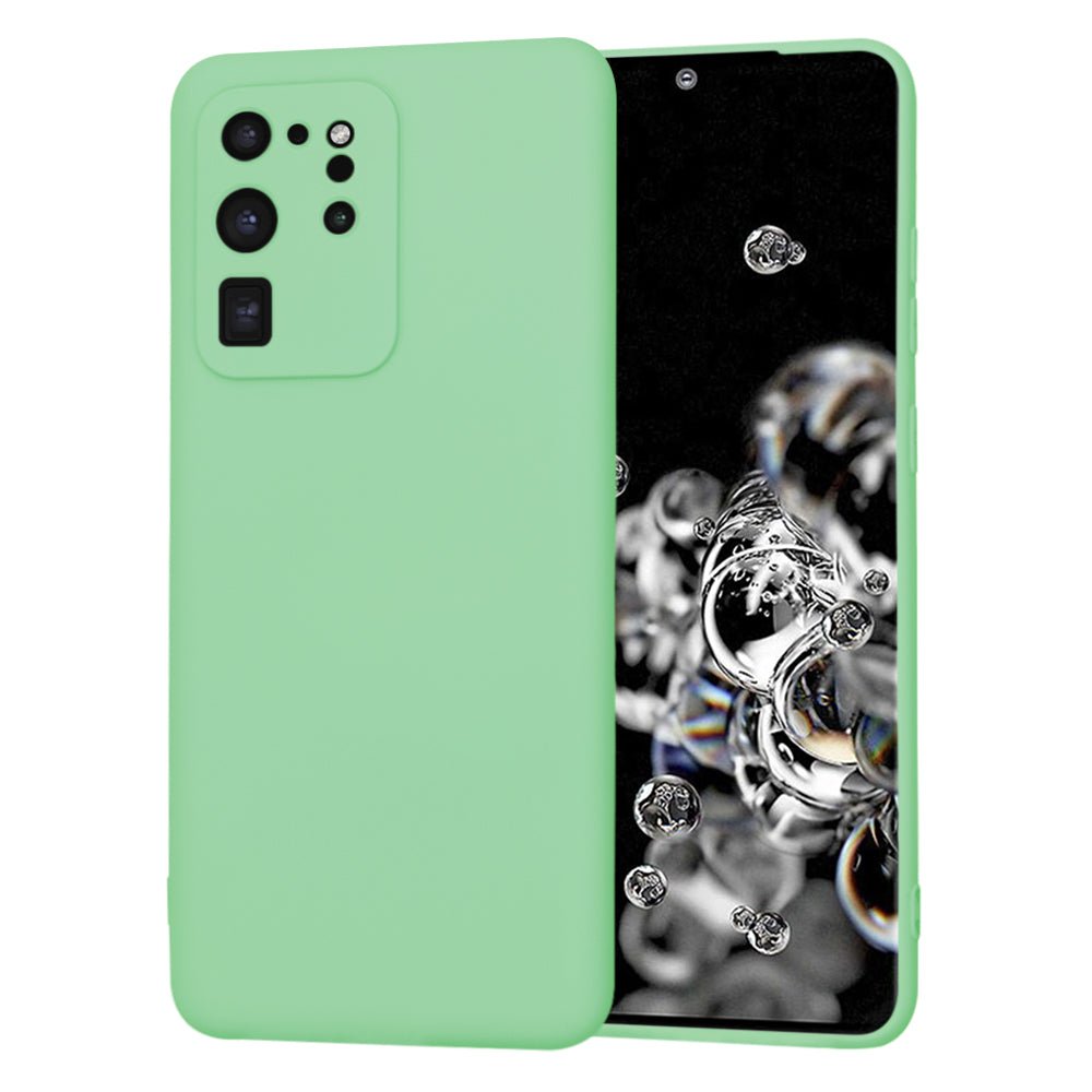 Hoes voor Samsung Galaxy S20 Ultra 5G G988 / S20 Ultra G988, Techsuit, SoftFlex, Lichtgroen