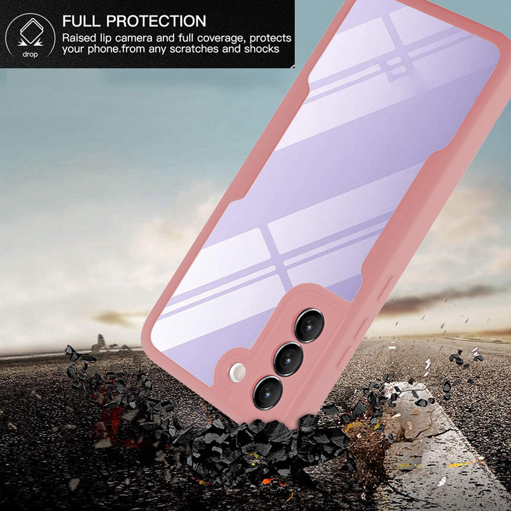 Hoes voor Samsung Galaxy S21 FE 5G G990, Techsuit, ColorVerse 360, Zwart