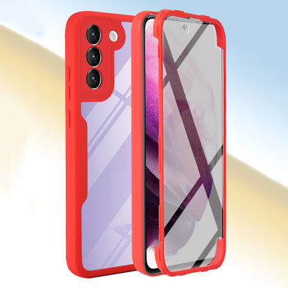 Hoes voor Samsung Galaxy S21 FE 5G G990, Techsuit, ColorVerse 360, Zwart