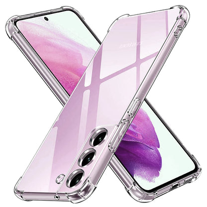 Hoes voor Samsung Galaxy S21 FE 5G G990, Techsuit, Schokbestendig Transparant
