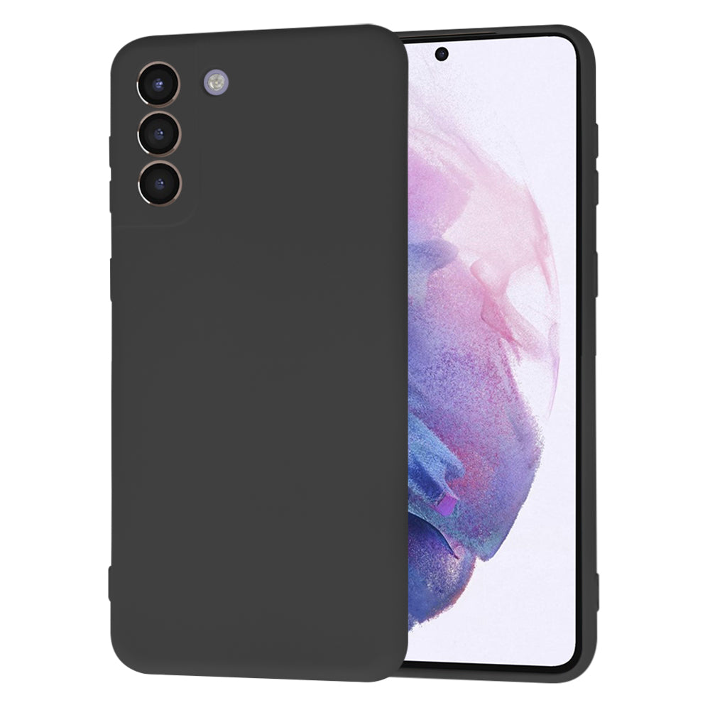Hoes voor Samsung Galaxy S21+ 5G G996, Techsuit, SoftFlex, Zwart