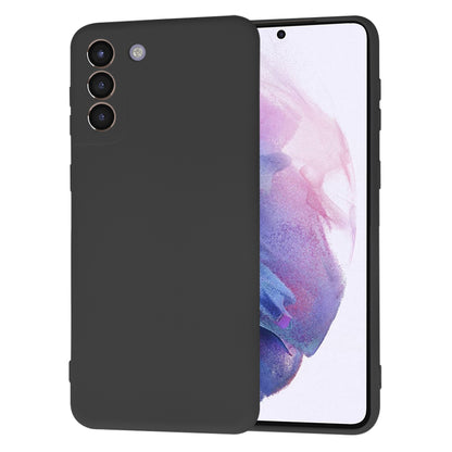 Hoes voor Samsung Galaxy S21+ 5G G996, Techsuit, SoftFlex, Zwart
