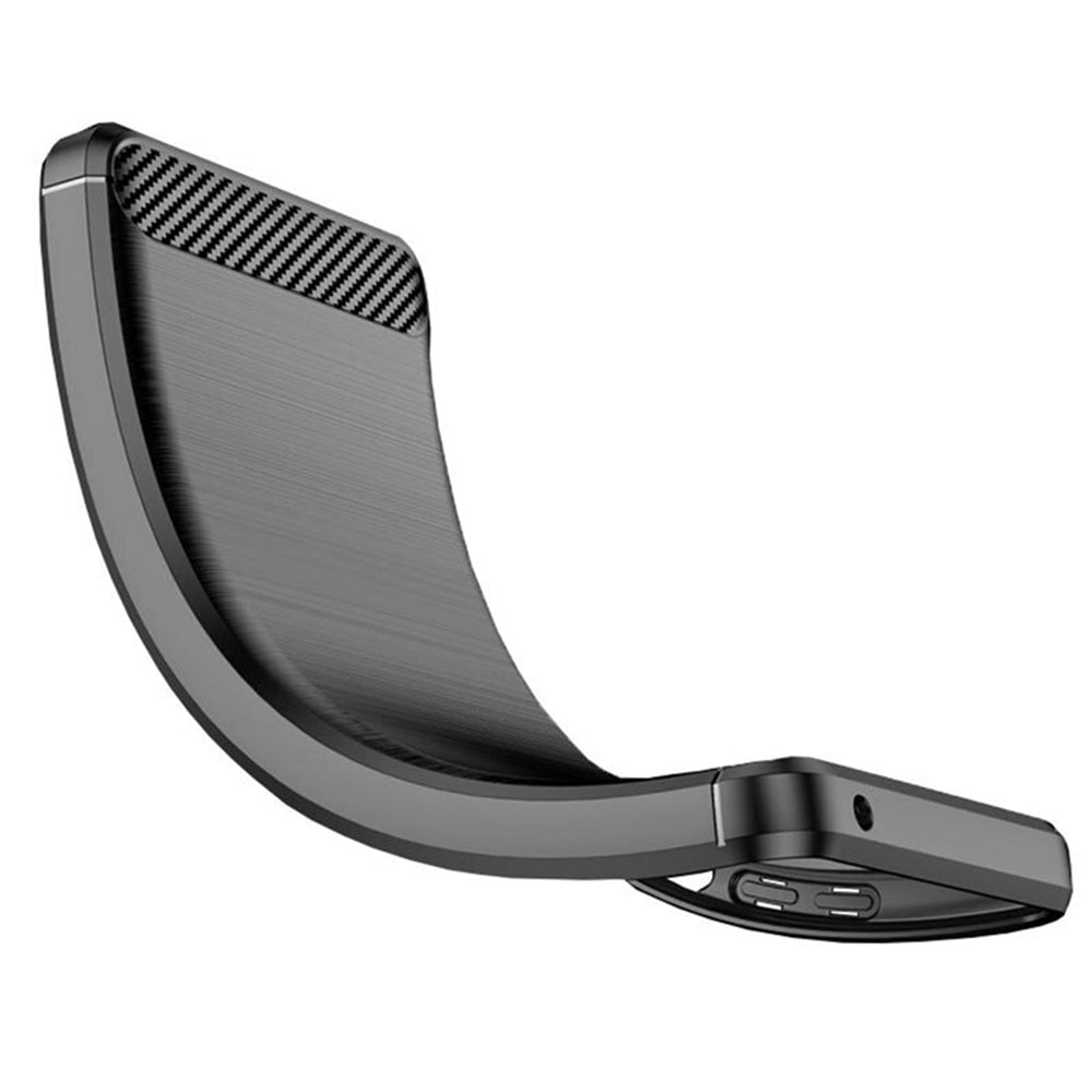 Hoes voor Samsung Galaxy S22 5G S901, Techsuit, Carbon, Zwart