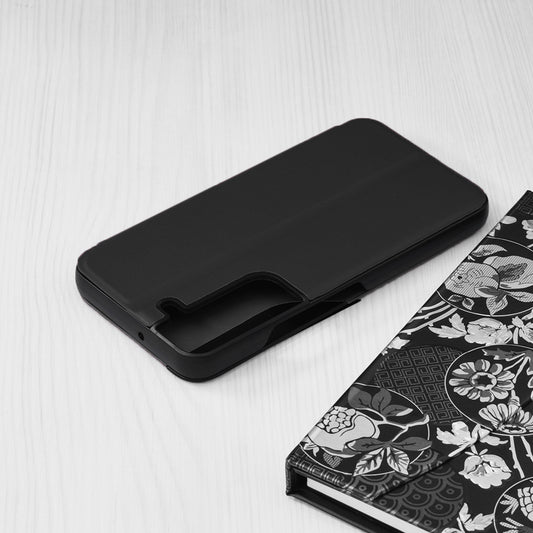 Hoes voor Samsung Galaxy S22 5G S901, Techsuit, eFold, Zwart