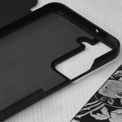 Hoes voor Samsung Galaxy S22 5G S901, Techsuit, eFold, Zwart