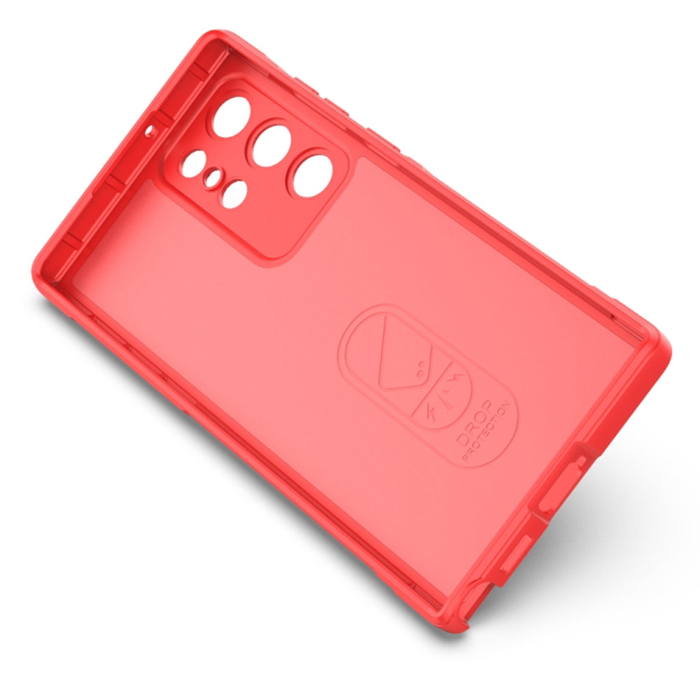 Hoes voor Samsung Galaxy S22 Ultra 5G S908, Techsuit, Magic Shield, Zwart