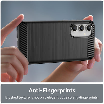 Hoes voor Samsung Galaxy S23 FE S711, Techsuit, Carbon, Zwart