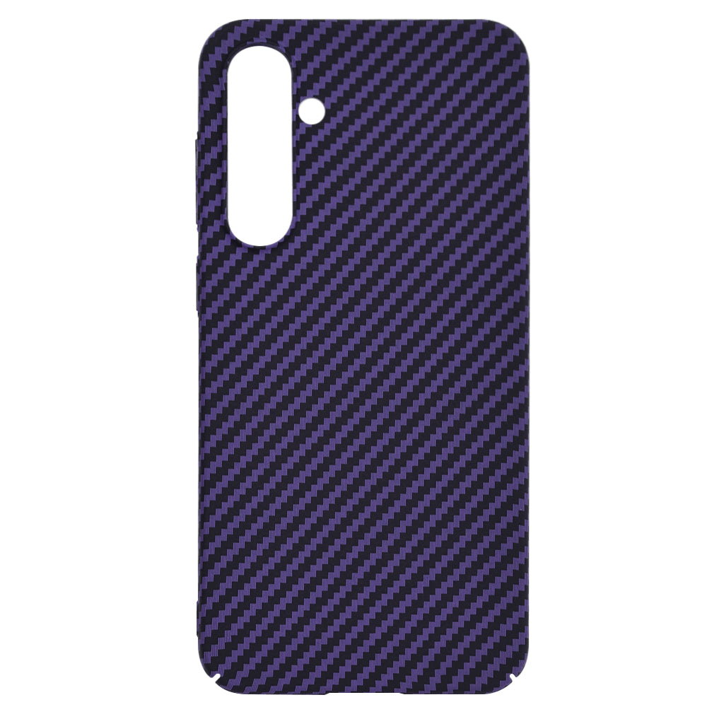 Hoes voor Samsung Galaxy S23 FE S711, Techsuit, Carbonite FiberShell, Paars