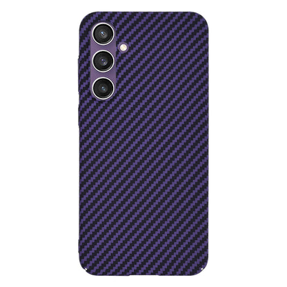 Hoes voor Samsung Galaxy S23 FE S711, Techsuit, Carbonite FiberShell, Paars