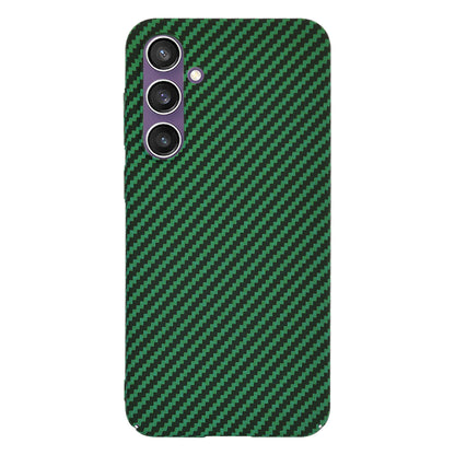 Hoes voor Samsung Galaxy S23 FE S711, Techsuit, Carbonite FiberShell, Groen