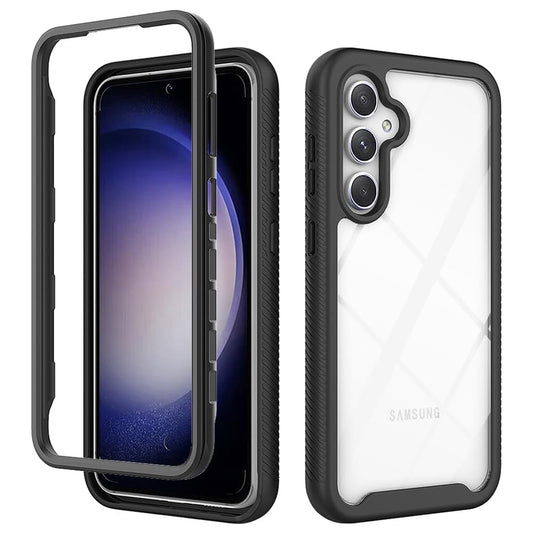 Hoes voor Samsung Galaxy S23 FE S711, Techsuit, Defense360 Pro, Zwart