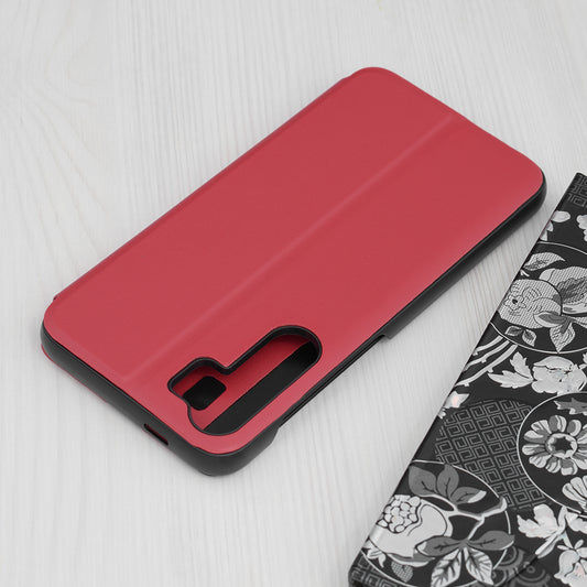 Hoes voor Samsung Galaxy S23 FE S711, Techsuit, eFold, Rood