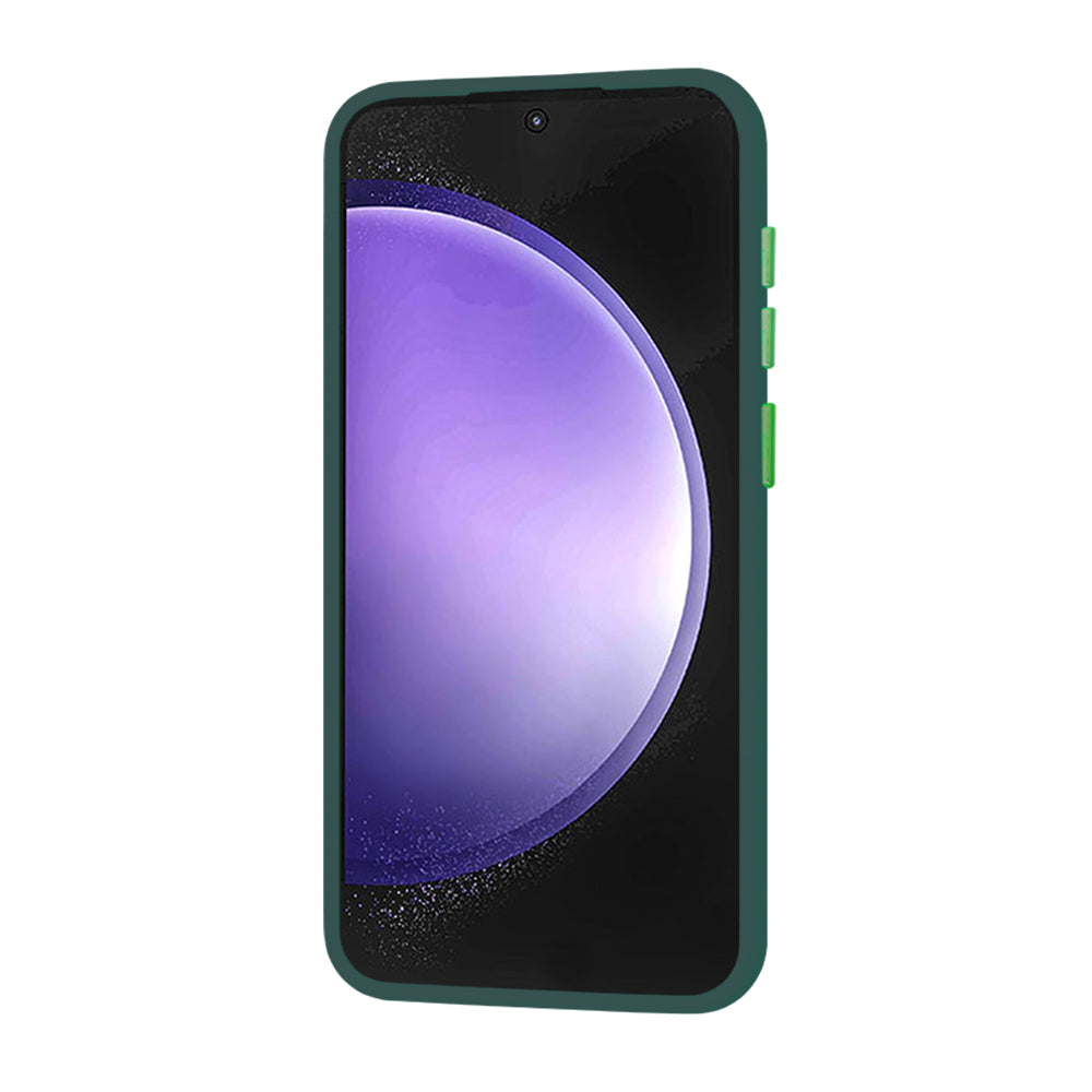 Hoes voor Samsung Galaxy S23 FE S711, Techsuit, HaloFrost, Groen