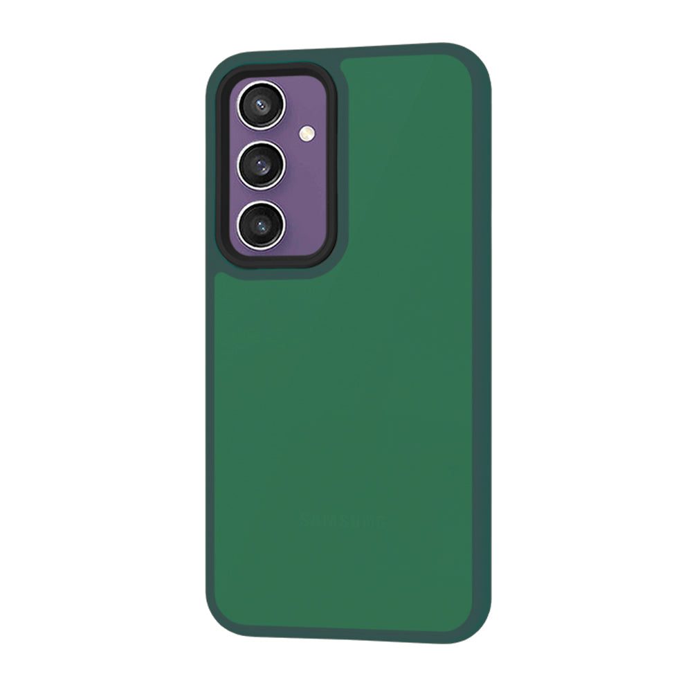 Hoes voor Samsung Galaxy S23 FE S711, Techsuit, HaloFrost, Groen