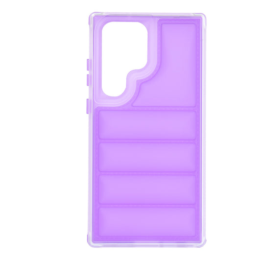 Hoes voor Samsung Galaxy S23 FE S711, Techsuit, Wave Shield, Paars