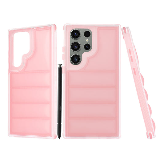 Hoesje voor Samsung Galaxy S23 FE S711, Techsuit, Wave Shield, Roze