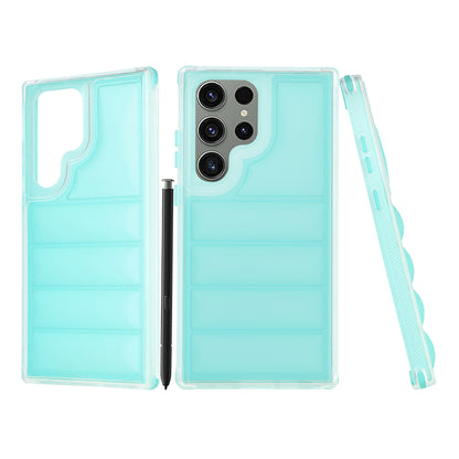 Hoesje voor Samsung Galaxy S23 FE S711, Techsuit, Wave Shield, Turkoois