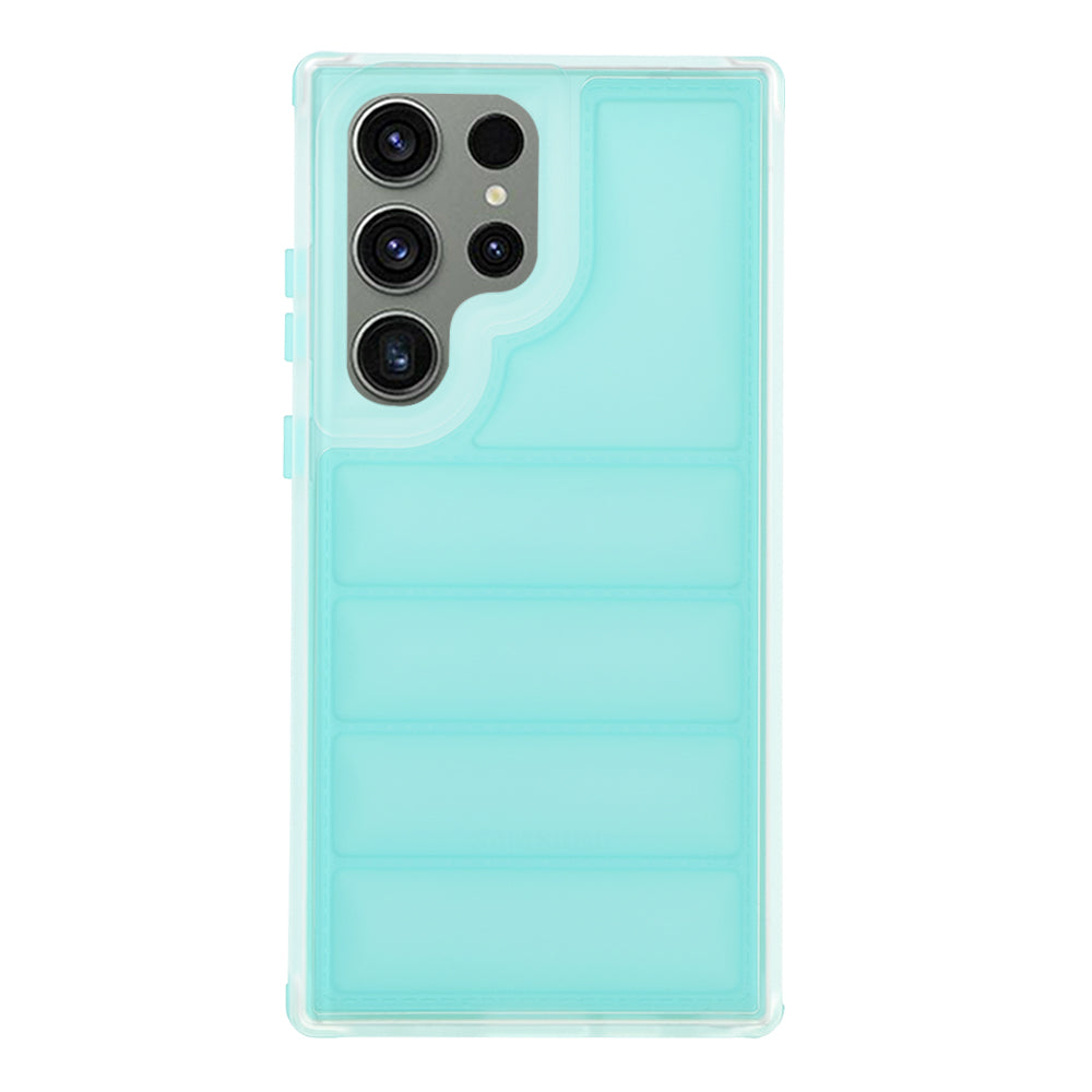 Hoesje voor Samsung Galaxy S23 FE S711, Techsuit, Wave Shield, Turkoois