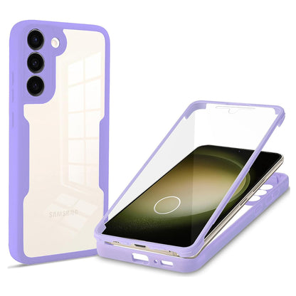 Hoes voor Samsung Galaxy S23+ S916, Techsuit, ColorVerse 360, Paars