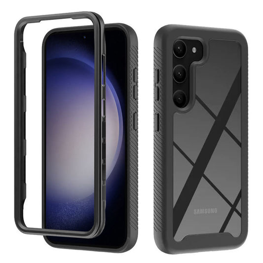 Hoes voor Samsung Galaxy S23 S911, Techsuit, Defense360 Pro, Zwart
