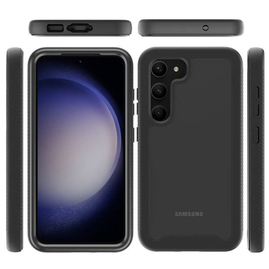 Hoes voor Samsung Galaxy S23 S911, Techsuit, Defense360 Pro, Zwart