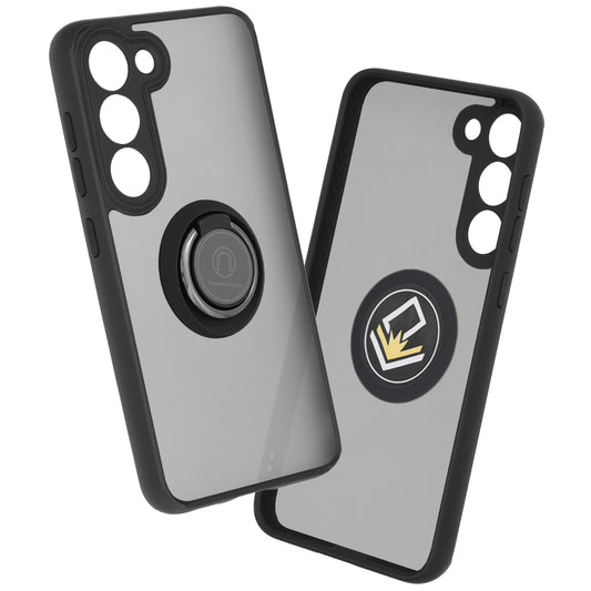 Hoes voor Samsung Galaxy S23 S911, Techsuit, Glinth, Zwart