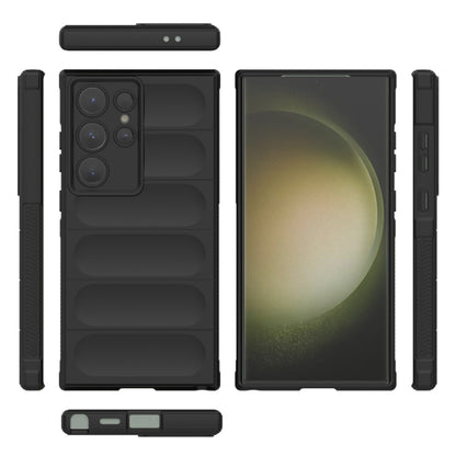Hoesje voor Samsung Galaxy S23 Ultra S918, Techsuit, Magic Shield, Zwart