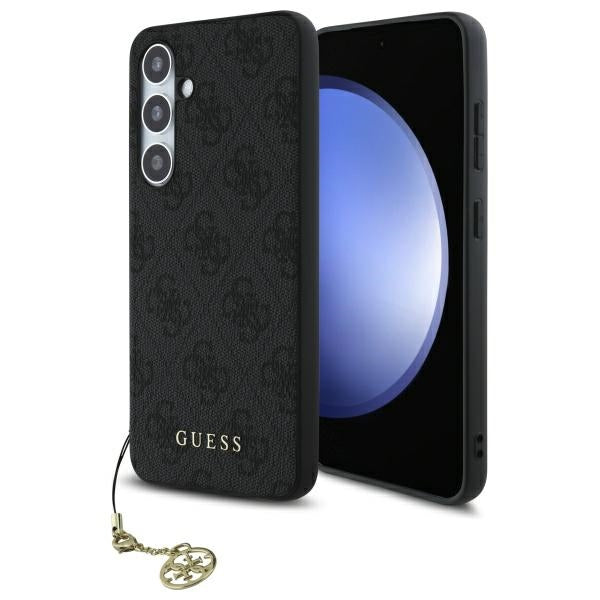 Hoesje voor Samsung Galaxy S24 FE S721, Guess, 4G Charm, Gri
