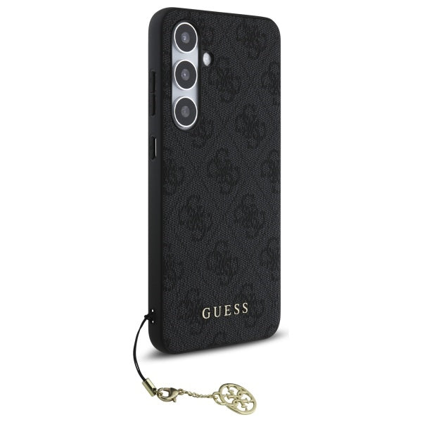 Hoesje voor Samsung Galaxy S24 FE S721, Guess, 4G Charm, Gri