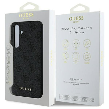 Hoesje voor Samsung Galaxy S24 FE S721, Guess, 4G Charm, Gri
