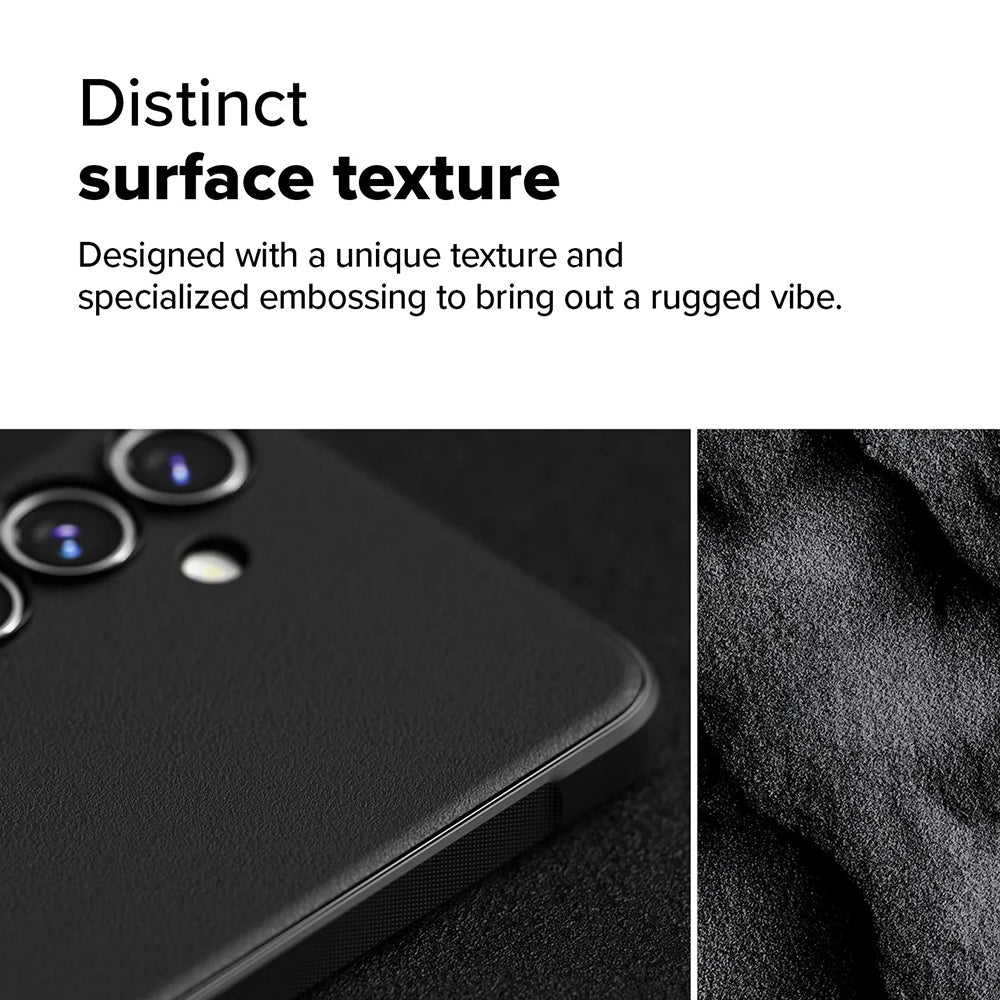 Hoes voor Samsung Galaxy S24 FE S721, Ringke, Onyx, Zwart