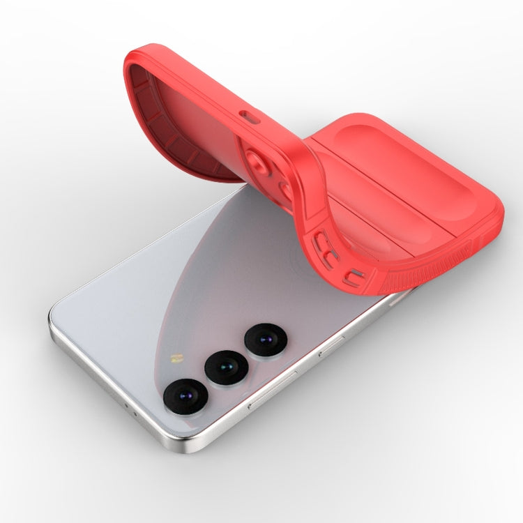 Hoesje voor Samsung Galaxy S24 FE S721, Techsuit, Magic Shield, Zwart