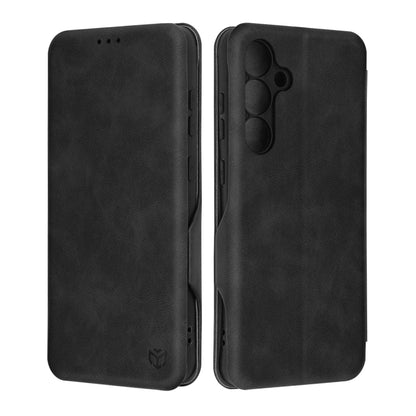 Hoes voor Samsung Galaxy S24 FE S721, Techsuit, Safe Wallet Plus, Zwart