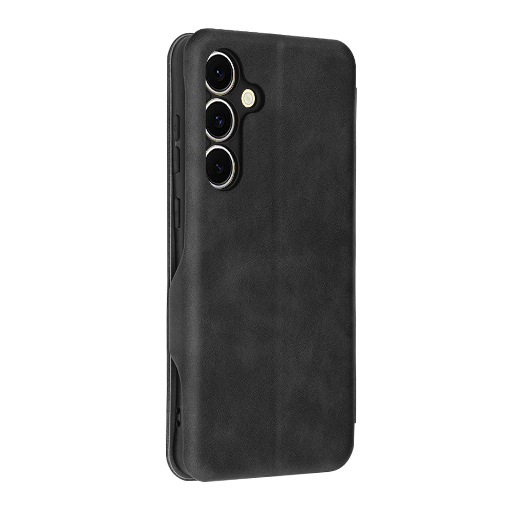 Hoes voor Samsung Galaxy S24 FE S721, Techsuit, Safe Wallet Plus, Zwart