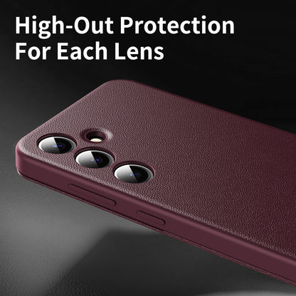 Case for Samsung Galaxy S24 FE S721, Techsuit, SmartView, Red