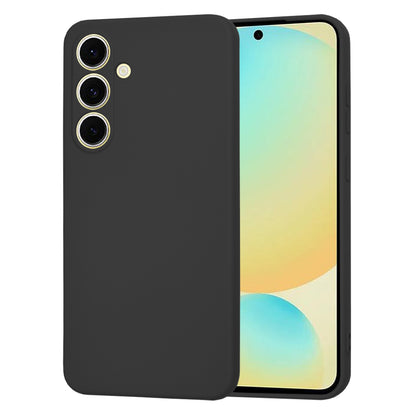 Hoes voor Samsung Galaxy S24 FE S721, Techsuit, SoftFlex, Zwart