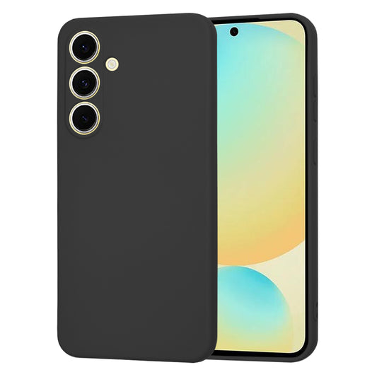 Hoes voor Samsung Galaxy S24 FE S721, Techsuit, SoftFlex, Zwart